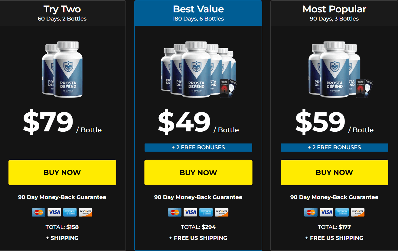 Prosta Defend -Order Page